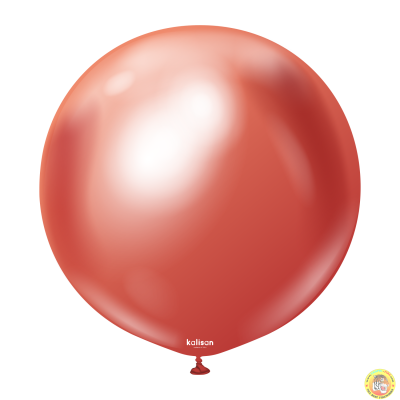 Големи кръгли балони Kalisan 18" Mirror Red/ червено 1 брой, 5010