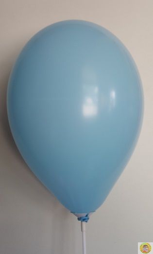 Балони пастел-бебешко син,25см, 100бр