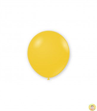 Малки кръгли балони пастел ROCCA - жълто, 13см, 100бр., А50 11