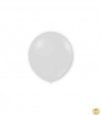 Малки кръгли балони пастел ROCCA - Прозрачен / Transparent,13см, 100бр., A50 57