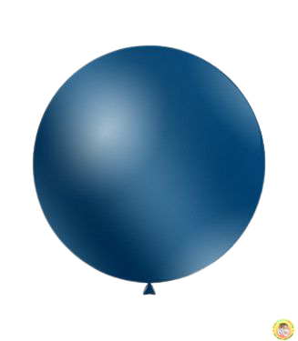 Балони металик ROCCA - Тъмносин металик / Metal Navy Blue, 38см, 50 бр., GM150 54