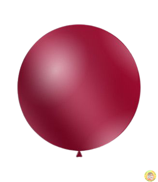 Балони металик ROCCA - Бордо металик / Metal Pomegranate Burgundy, 38см, 50 бр., GM150 76