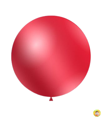 Балони металик ROCCA - Червен металик / Metal Dark Red, 38см, 50 бр., GM150 63