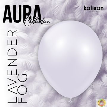 Малки кръгли балони Kalisan 5" Aura Lavender Fog, 50бр.