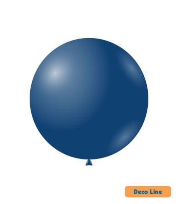 Балони пастел Rocca - Decorator Line, Prussian Blue/Пруско синьо, 45см, 20бр., DLP18 221