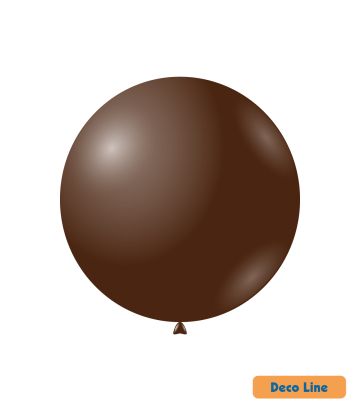 Балони пастел Rocca - Decorator Line, Cocoa/Какао, 45см, 20бр., DLP18 237