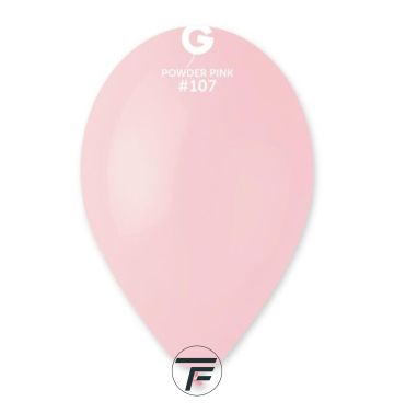 Балони пастел Gemar - Пудрено розово / Powder Pink, 26см, 100бр., G90 107