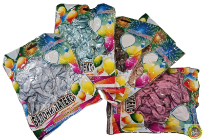 Балони Tropic fire латекс ХРОМ QUICKSAND GOLD 5" 100бр. / №23, CH5 23