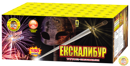 Пиробатерия ЕКСКАЛИБУР/ EXCALIBUR, 188 изстрела, TF005