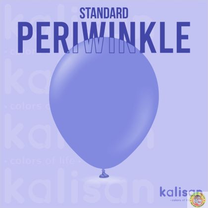 Малки кръгли балони Kalisan 5" Standard Periwinkle, 100бр., 