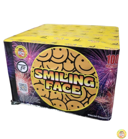 Пиробатерия Smiling face, 100 изстрела, 18100-2М