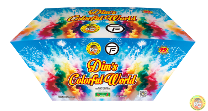 Пиробатерия  Dim's colorful world, 99 изстрела, TFC30-9901S