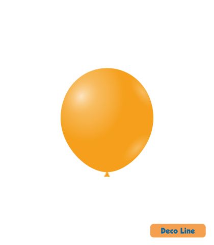 Kръгли балони пастел Rocca - Decorator Line, Papaya Yellow/Жълто папая, 13см, 100бр., DLP5 229