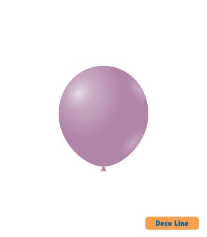 Kръгли балони пастел Rocca - Decorator Line, Orchid/Орхидея, 13см, 100бр., DLP5 244