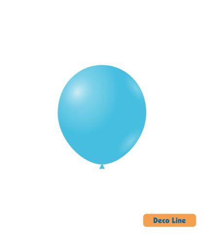 Kръгли балони пастел Rocca - Decorator Line, Sky Blue/Светло небесно синьо, 13см, 100бр., DLP5 211