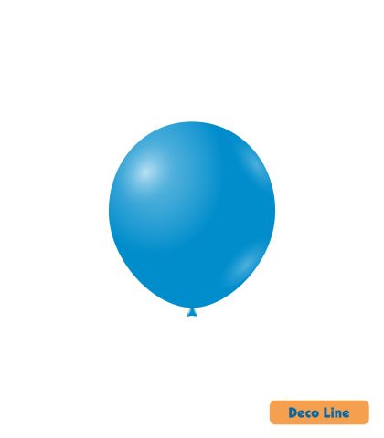 Kръгли балони пастел Rocca - Decorator Line, Cerulean Blue/Небесно синьо, 13см, 100бр., DLP5 236