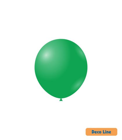 Kръгли балони пастел Rocca - Decorator Line, Grass Green/Тревисто зелено, 13см, 100бр., DLP5 204