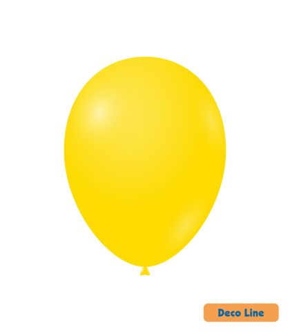 Балони пастел Rocca - Decorator Line, Lemon Yellow/Лимонено жълто, 30см, 50бр., DLP12 203