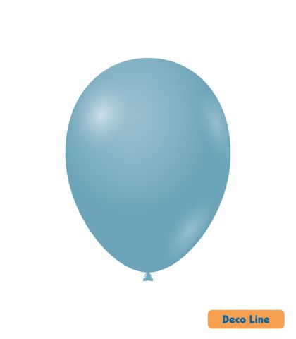 Балони пастел Rocca - Decorator Line, Steel Blue/Стоманено синьо, 30см, 50бр., DLP12 254