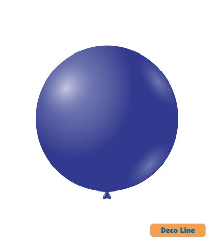 Балони пастел Rocca - Decorator Line, Navy Blue/Тъмносиньо, 45см, 20бр., DLP18 220