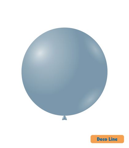 Балони пастел Rocca - Decorator Line, Storm/Буреносно сиво, 45см, 20бр., DLP18 249