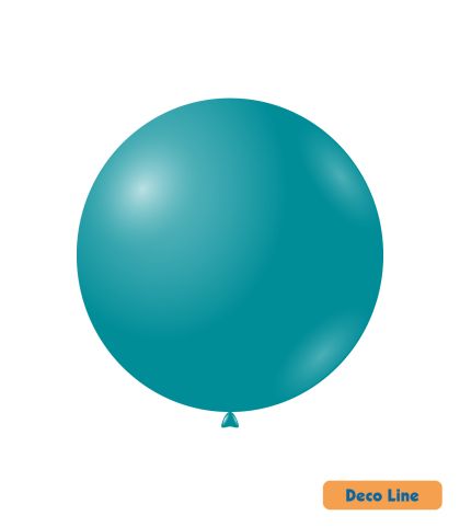 Балони пастел Rocca - Decorator Line, Ocean Blue/Океанско синьо, 45см, 20бр., DLP18 253