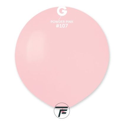 Балони пастел - Розова пудра / Powder pink, 48см, 25бр., G19 107