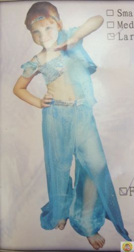 Детски костюм Oриенталска танцьорка М размер