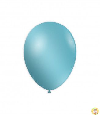 Балони металик- светло синьо, 25см, 10бр.