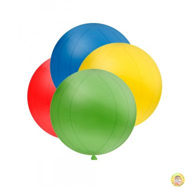 Балони пастел- микс- 38см,50 бр.