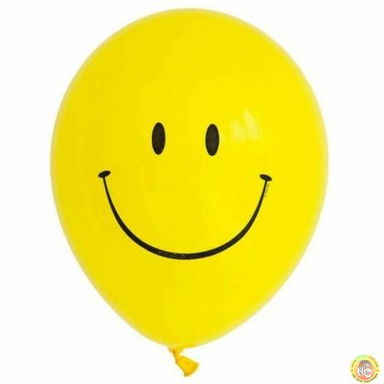 Балони Усмивка , 30см, 100бр.,  жълти