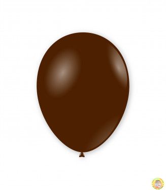 Балони пастел ROCCA - Кафяво / Chocolate Brown, 30см, 100 бр., G110 31