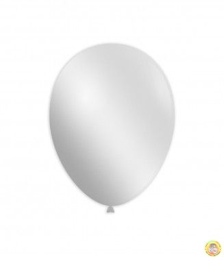 Балони металик ROCCA - бяло, 30см, 100 бр., GM110 62