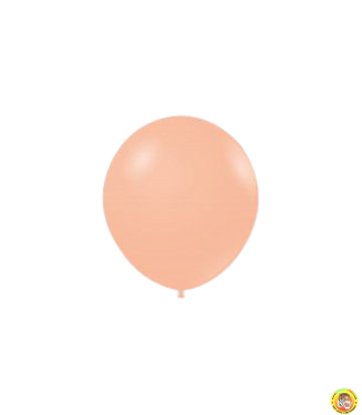 Малки кръгли балони пастел - телесен цвят/ пудра, 13см, 100бр., А50 69