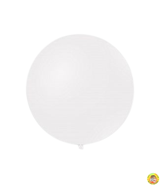Балон пастел ROCCA - Бяло / White, 38см, 1 бр., G150 10