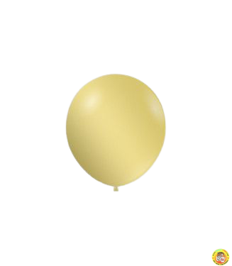Малки кръгли балони металик - горчица, 12см, 100бр., AM50 65