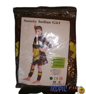 Детски костюм Индианка S размер