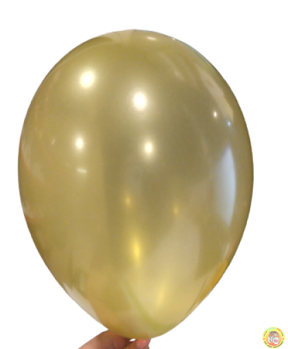 Балони металик ROCCA - шампанско, 26см, 100бр., GM90 85