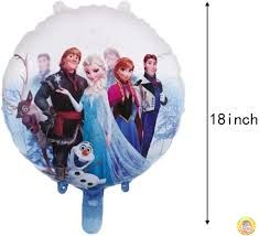 Балон фолио кръгъл 18инча Леденото кралство  