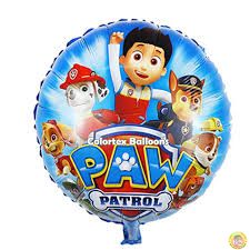 Балон фолио кръгъл 18инча Пес патрул