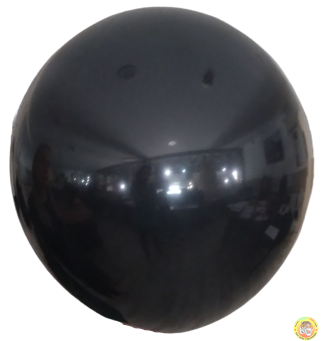 Балон латекс пастел, 18", 50бр., D 597 BK, черни