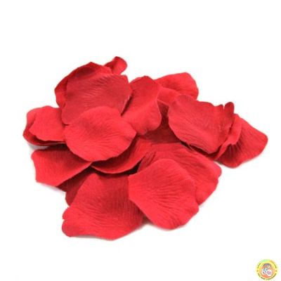 Пълнеж за конфети, червени листа от рози, 1кг
