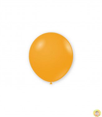 Малки кръгли балони пастел - тъмно жълто, 13см, 100бр., А50 36