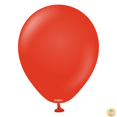 Малки кръгли балони Kalisan 5" Standard Red/ червено, 100бр, 2313