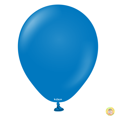 Малки кръгли балони Kalisan 5" Standard Blue/ син, 100бр, 2314