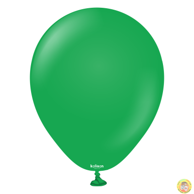 Малки кръгли балони Kalisan 5" Standard Green/ зелено 100бр