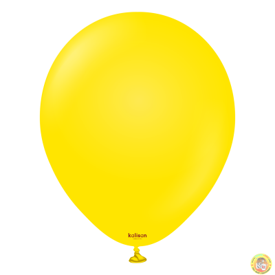 Кръгли балони Kalisan 12" Standard Yellow/ жълто 100бр., 2315