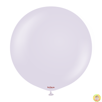 Големи кръгли балони Kalisan 18" Macaron Lilac/ люляк 25бр.., 3003