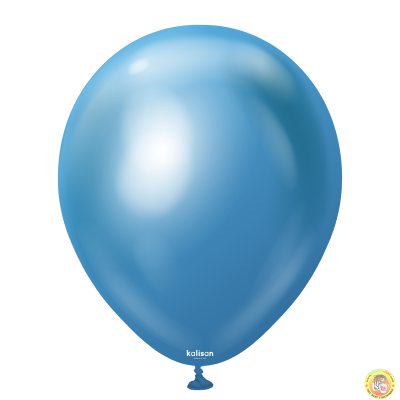 Кръгли балони Kalisan 12" Mirror Blue/ синьо 50бр., 5005