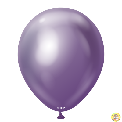 Кръгли балони Kalisan 12" Mirror Violet/ виолeтово 50бр., 5004